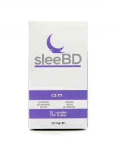 SleeBD – Calm Capsules (600mg CBD)